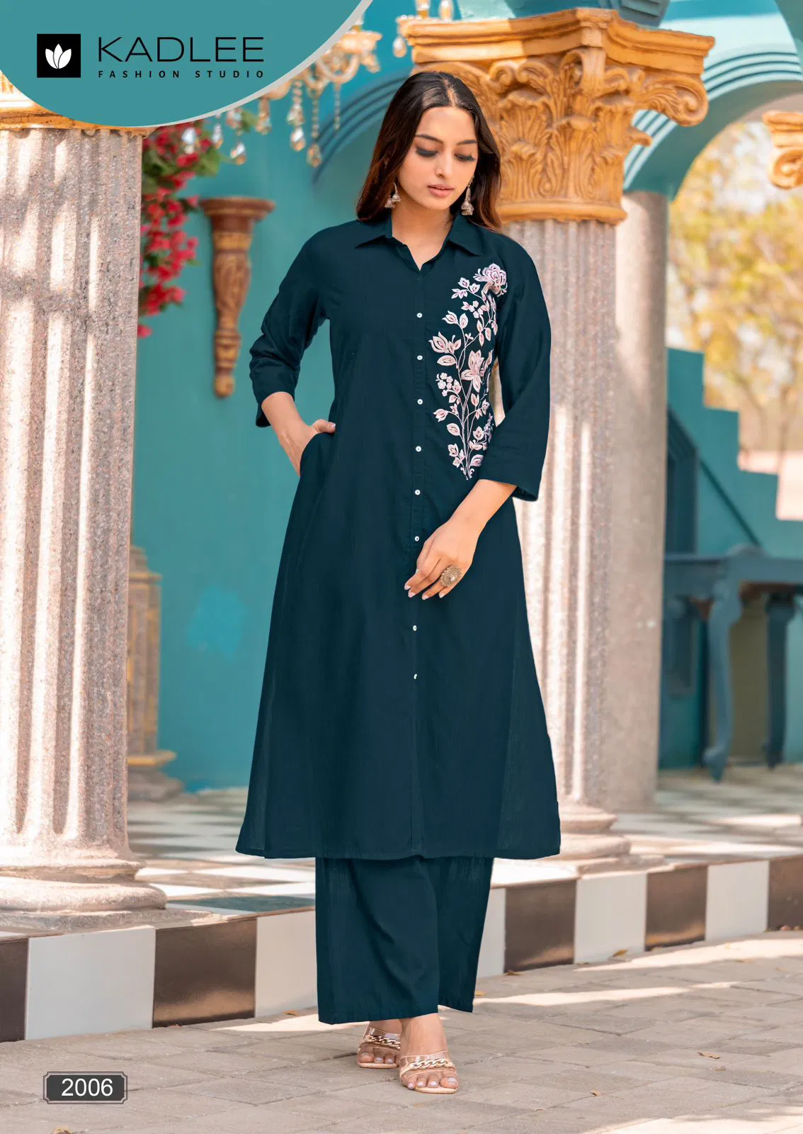 Pehchan By Kadlee Heavy Rayon Top With Bottom Exporters In India